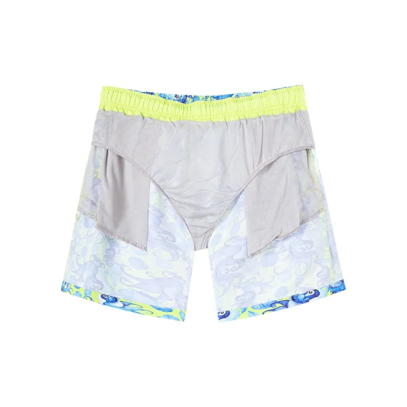 SURFCUZ Beach Shorts Men's Apple Green-2