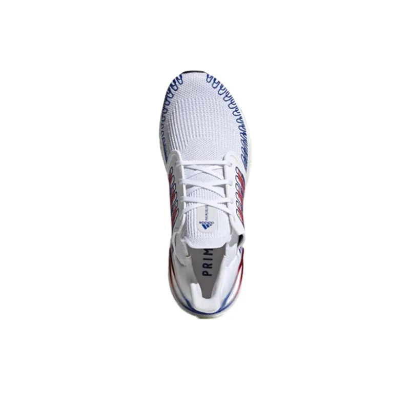Adidas Ultra Boost 20 Scarlet Royal Blue-4