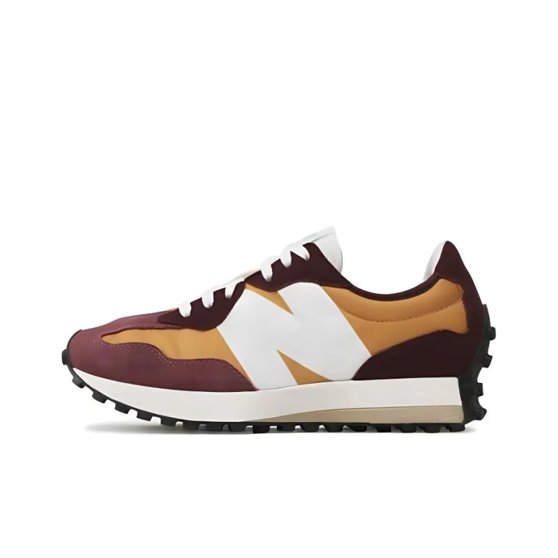 New Balance 327 Burgundy Orange-0