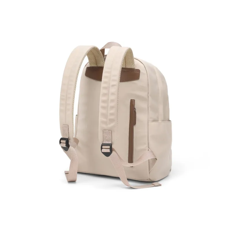 CinvaiKrose Fabric Backpack Large Size Women's Apricot/Black-2