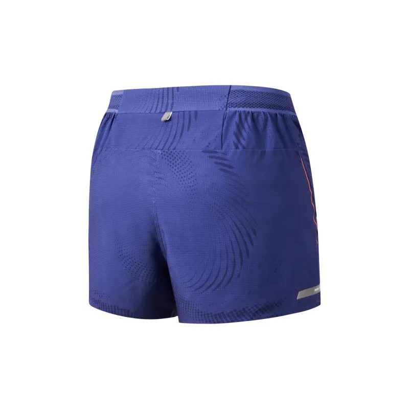 Saucony Sports Shorts Men's Indigo Purple Feather Color-1