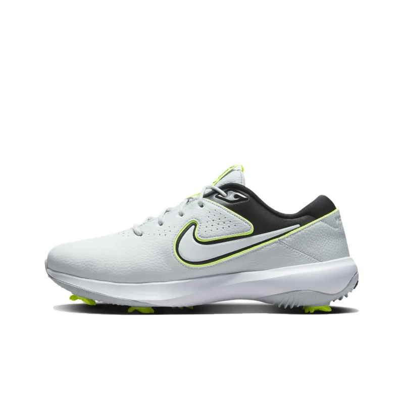 Nike Victory Pro 3 Cushioning, Slip Resistant, And Abrasion Resistant Low Top Golf Shoes Men's White Green-0