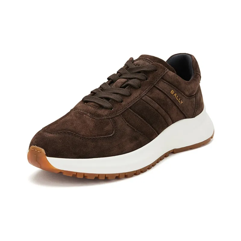 BALLY Low Top Casual Shoes Men's Brown-2