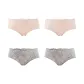 4 Pack (Cameo Brown+Cameo Brown+Dusty Gray+Dusty Gray)
