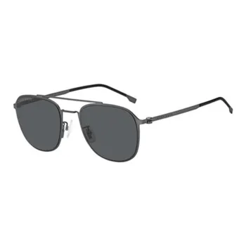 HUGO BOSS   Aviator Sunglasses Men's Gray