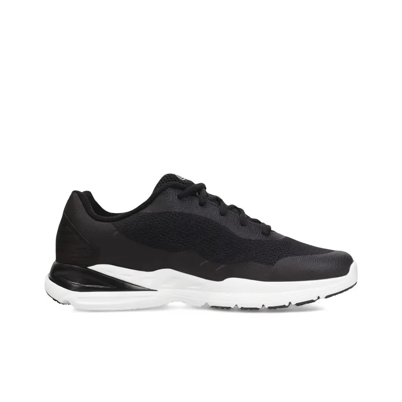 FILA Durable Breathable Low Top Running Shoes Men's Black-1
