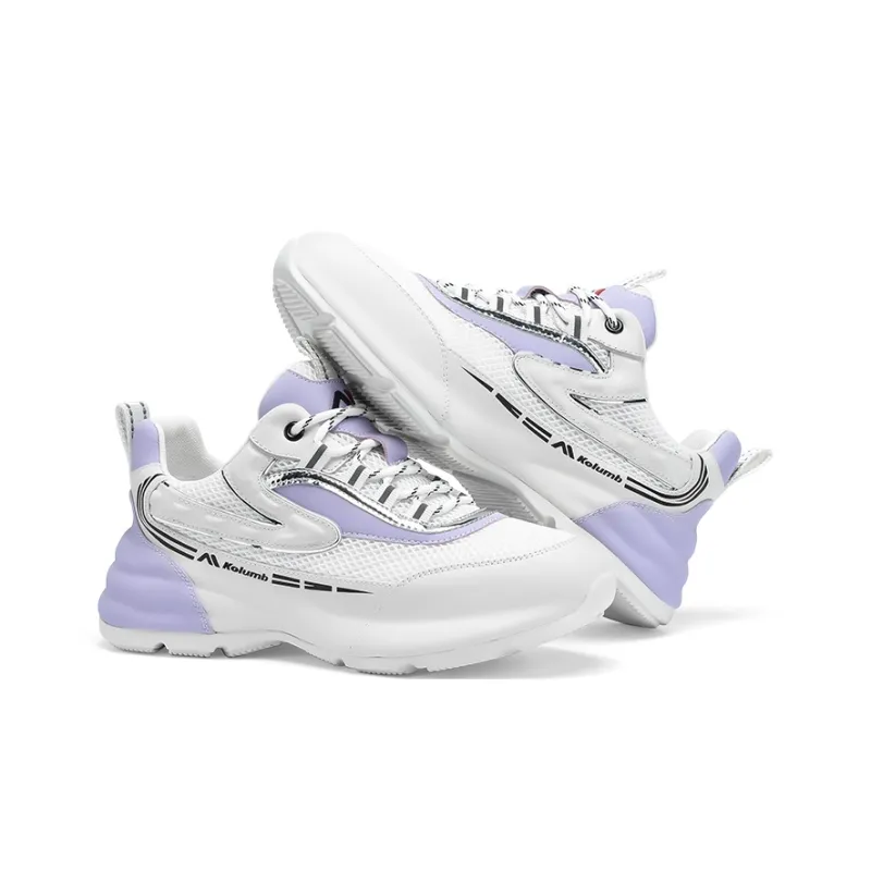 KOLUMB Cushioning, Abrasion Resistant, Breathable, Moisture Wicking Coverage Low Top Casual Shoes Women's-8