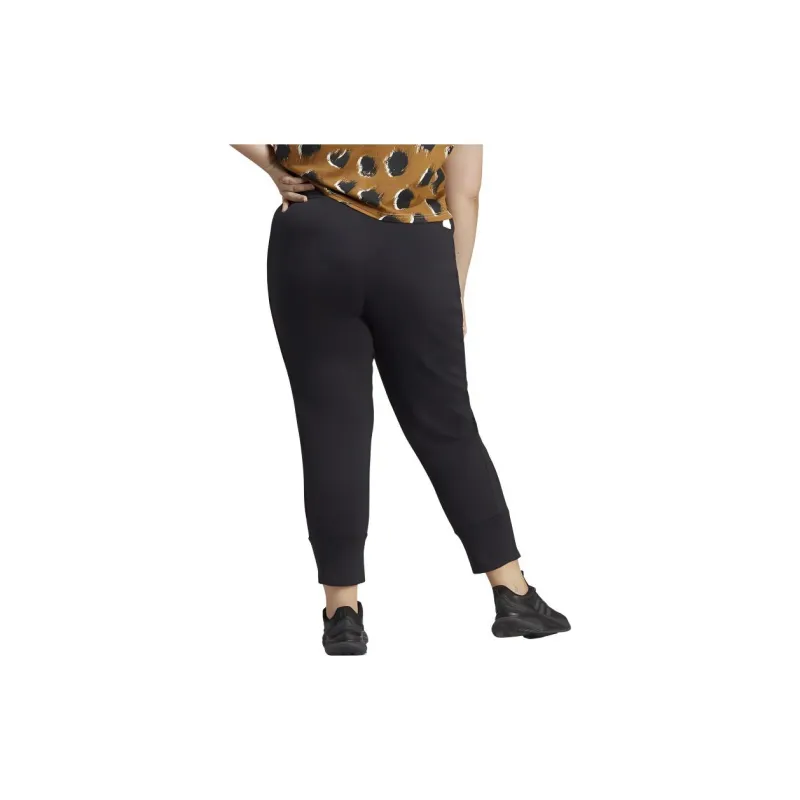 Adidas Mission Victory High-Waist 7/8 Tracksuit Bottoms Casual Pants Women's Black-1