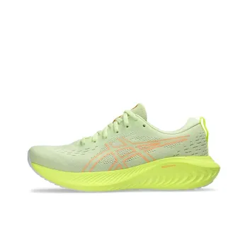 Asics Gel Excite 10 Anti Slip Wear Resistant Low Top Running Shoes Unisex Green Orange Color