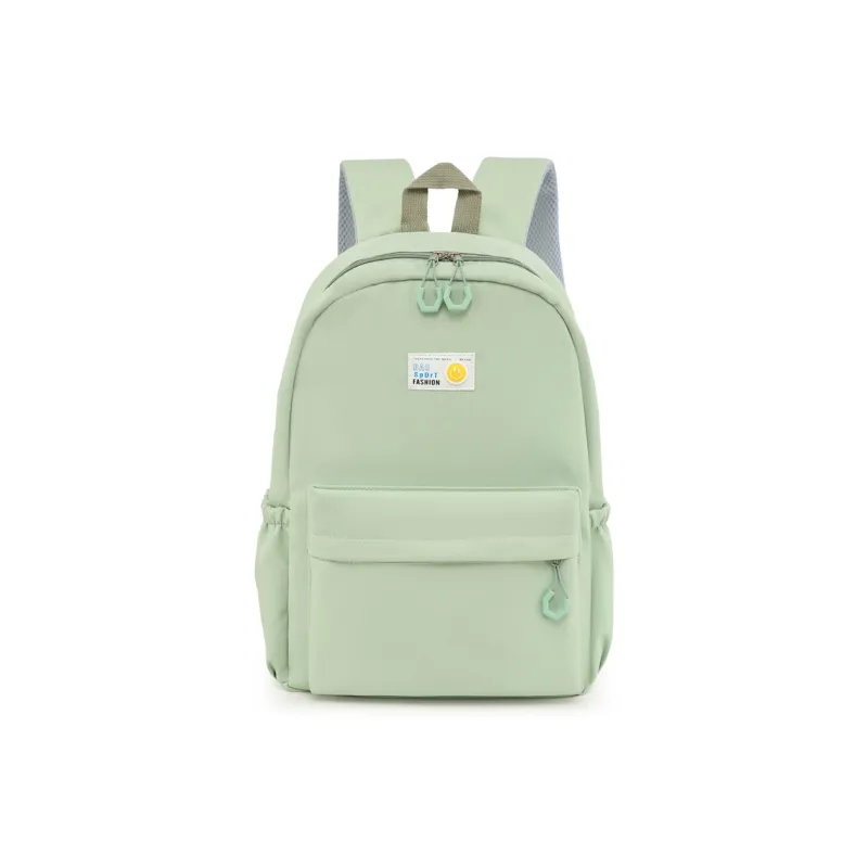GEERDUN Nylon Backpack Unisex Black/Purple/Green/Blue/Pink-4