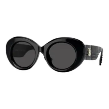 Burberry Round Sunglasses Women's Black