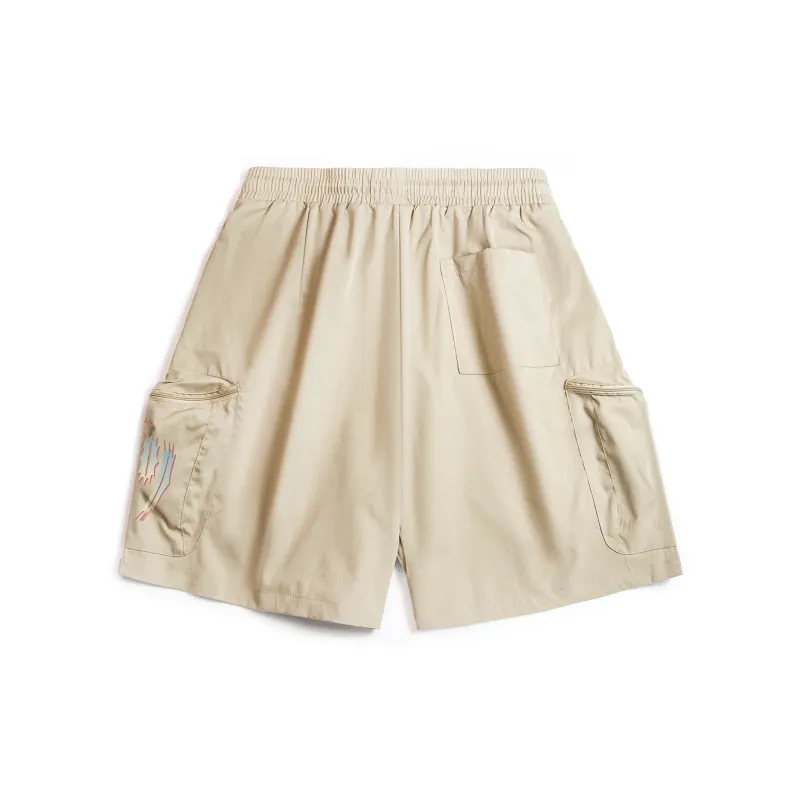 CSKS Casual Shorts Unisex Khaki-1