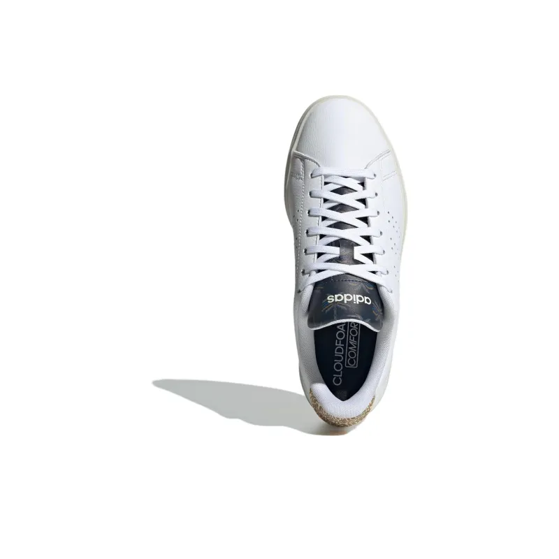 Adidas Advantage 2.0 Cloud White Night Indigo Off White Women's-4