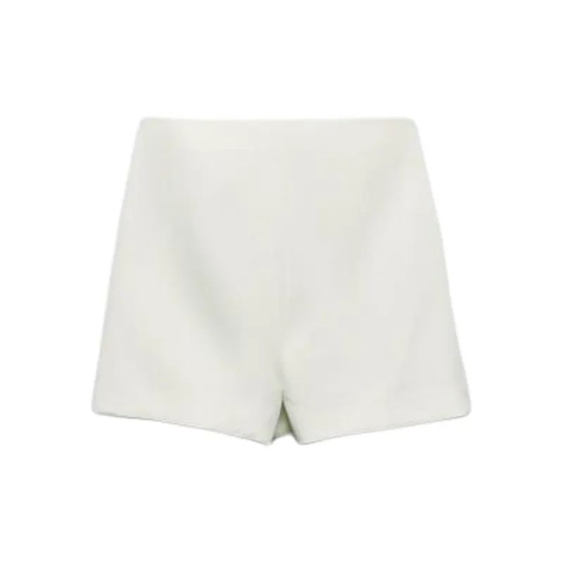 ZARA Casual Shorts Women's White-1
