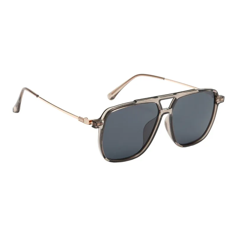 BSELEON TR/Memory Plastic Round Sunglasses Unisex-13
