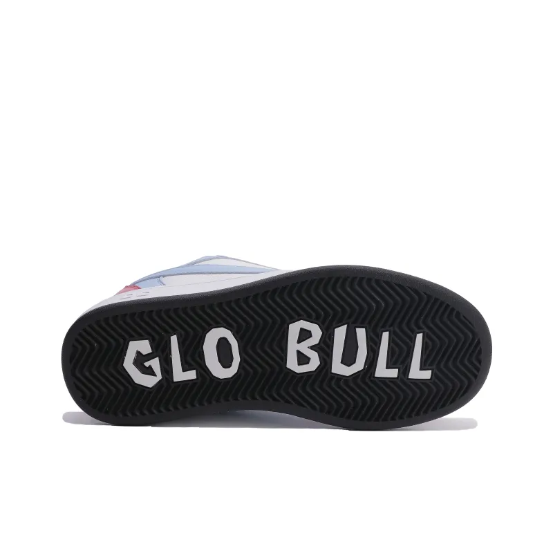 GLO BULL Skateboard Shoes Unisex Low Top White Moon Pink-5