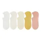 5 Pack (Porcelain White+Milk White+Beige+Ginger Yellow+Pink)