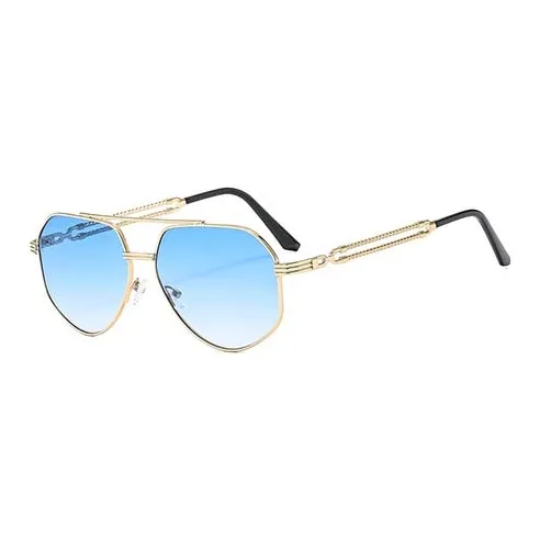 NOME Metal Irregular Shape Sunglasses Unisex-2