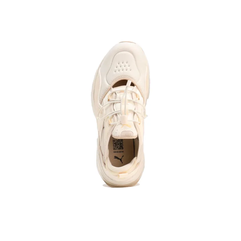 PUMA Orchid Anti Slip Wear Resistant Low Top Casual Running Shoes Women's Ecru-3