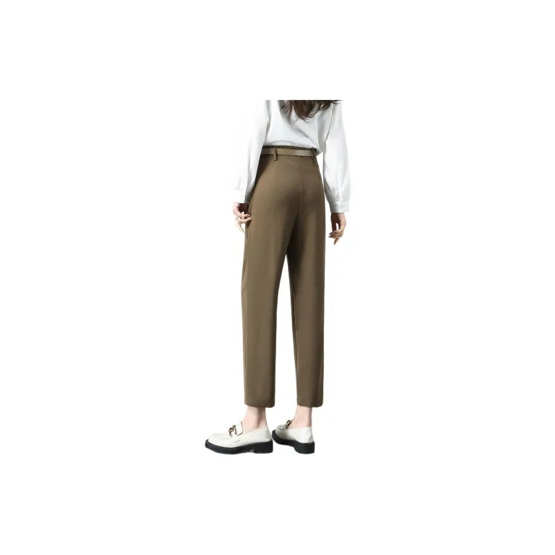 TERRE BLEUE Casual Pants Women's Light Khaki-1
