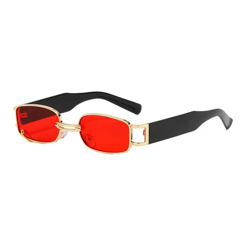Black Acrylic Round Sunglasses