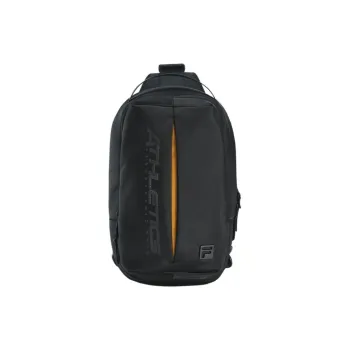 FILA Fabric Crossbody Bag Sling Bags Extra Small Men's Pitch Black