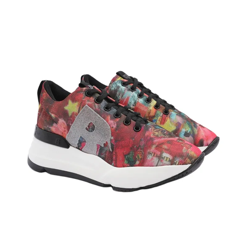 RUCOLINE R-Evolve Low-Top Casual Shoes 6cm Women's Red-2