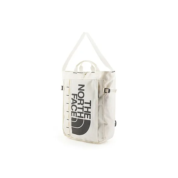 THE NORTH FACE Recycled Polyester Backpack Regular Unisex Dune White-1