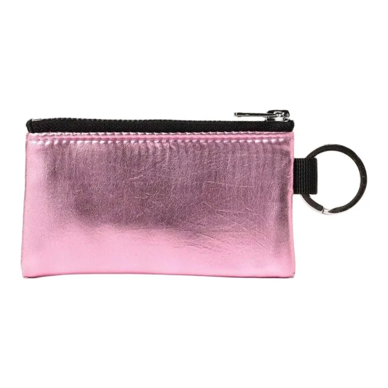 Beams Nylon Card Holder Mini Women's Pink/Green/Purple-1