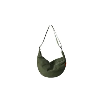 Alcohol Dragon Fabric Dumpling Bag Shoulder Bag Regular Unisex Green/Orange/Dark Blue/Light Blue/Black/Ecru