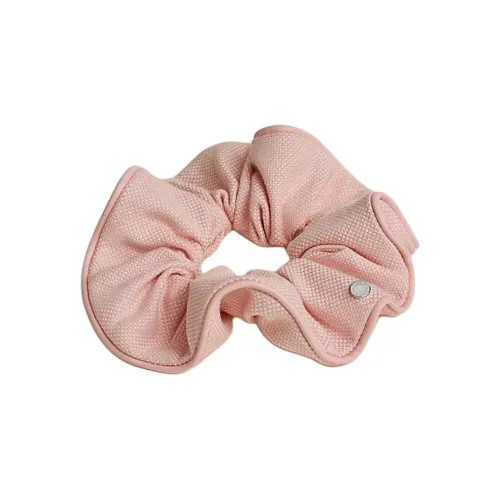 HERMES Cotton Hair Tie Women's Pink