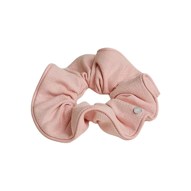 HERMES Cotton Hair Tie Women's Pink-0