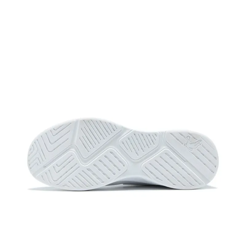 QIAODAN Shock Absorbers Rebound Low Top Running Shoes Women's White Blue-5