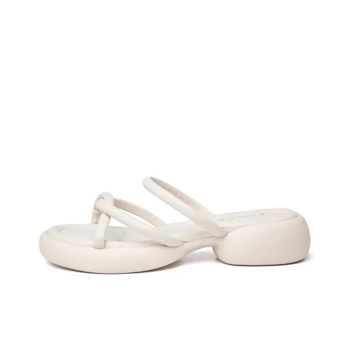 FOXER Slide Slippers Women's Beige