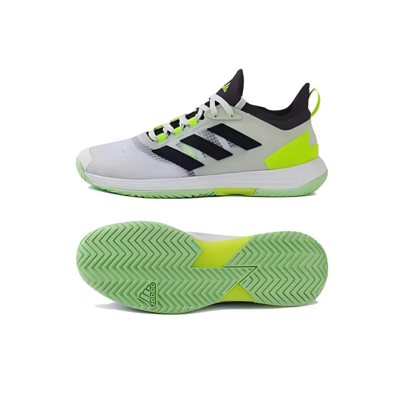 Adidas Adizero Ubersonic 4.1 Cloud White Aurora Black Lucid Lemon-4