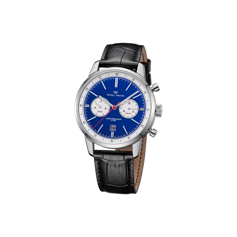 Welly Merck Automatic Mechanical Movement Men's Watches White Dial-13