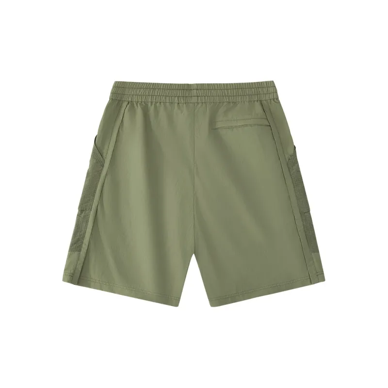 FILA FUSION Casual Shorts Men Verdant Seaweed Green-1