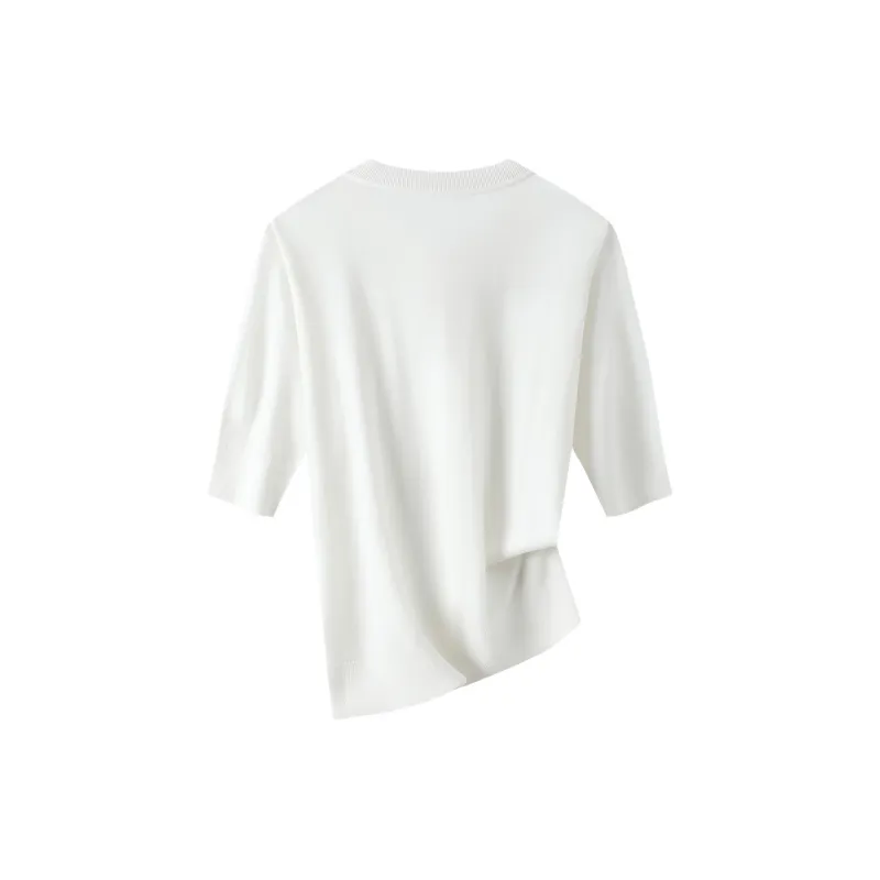 H YXIANG Knitwear Women's Ecru-1