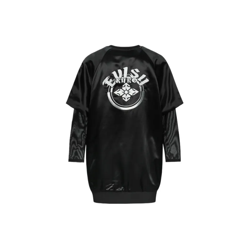 EVISU Long Sleeved Dress Women's Black-1