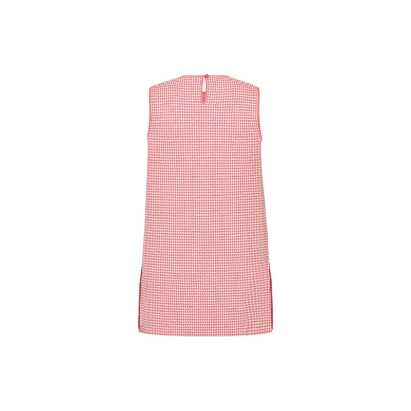 DIOR DIORIVIERA FW24 Sleeveless Dress Women's Candy Pink-1