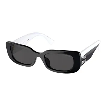 MIU MIU Logo print Rectangle frame Sunglasses
