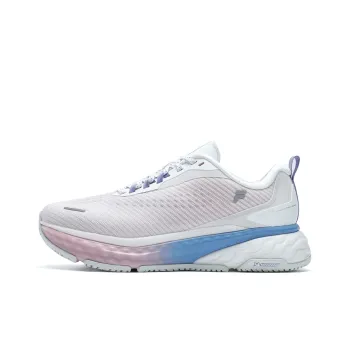FILA SPD CHEETAH Anti-Slip And Wear-Resistant Breathable Low-Top Running Shoes Women's White Blue