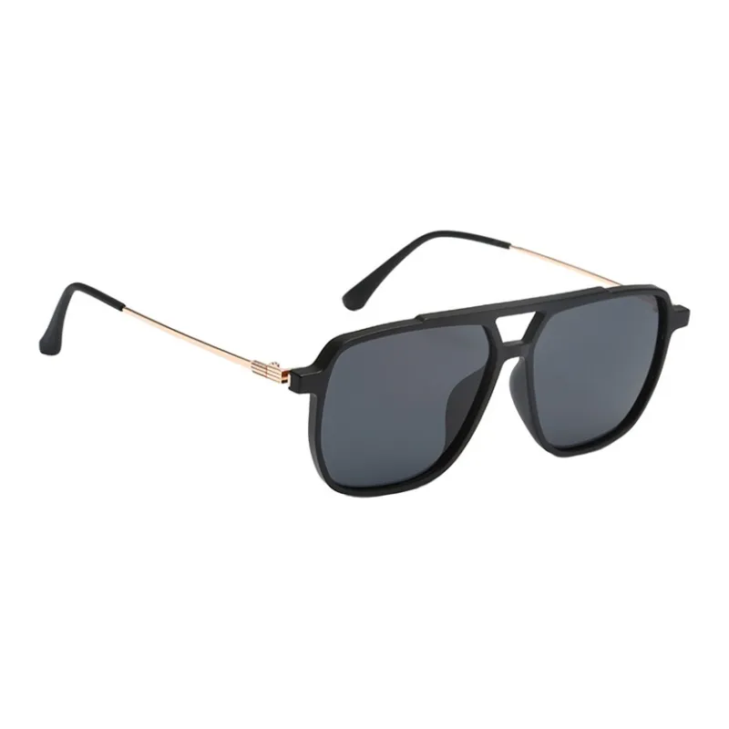 BSELEON TR/Memory Plastic Round Sunglasses Unisex-5