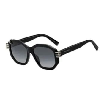 GIVENCHY Irregular Shape Sunglasses Unisex Black