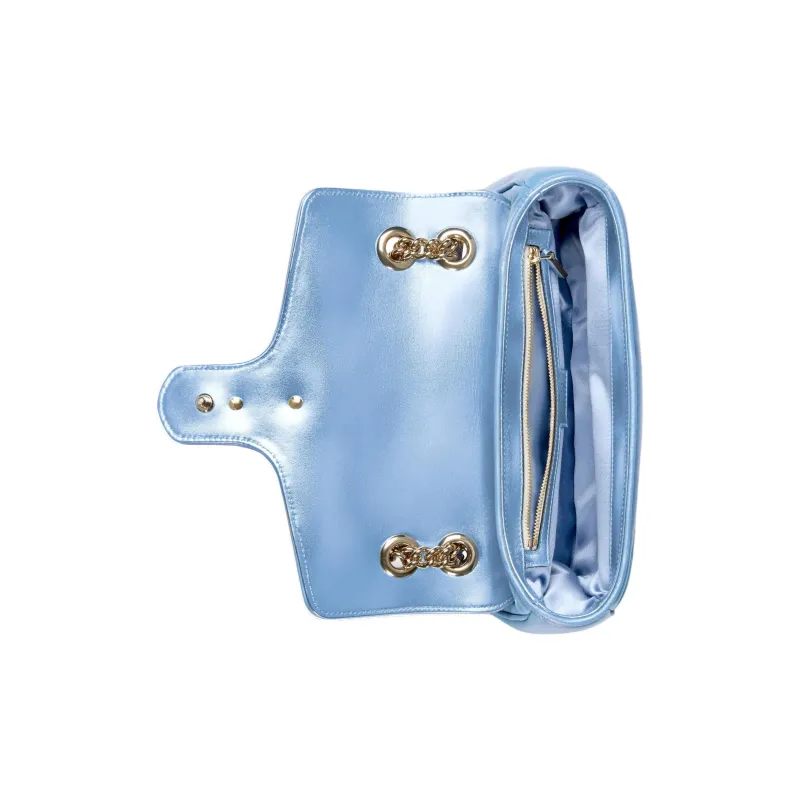 GUCCI GG Marmont Leather Crossbody Bag Shoulder Bag Women's Light Blue-5
