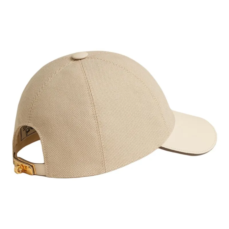 HERMES Cotton Baseball Caps Women's Dessert/Portuguese Egg Tarts-2