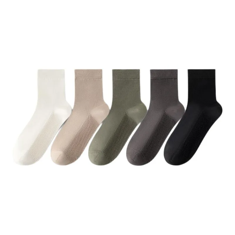 Urban Beauty Mid Calf Socks Men's 5 Pack-0