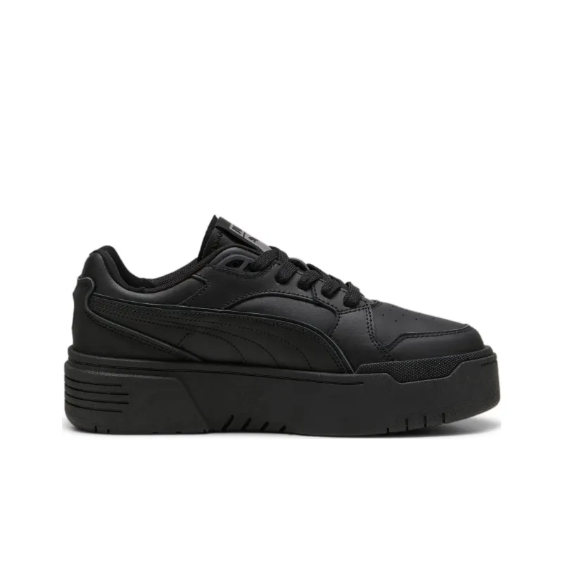 PUMA California Fries Anti-Slip Wear-Resistant Low-Top Casual Shoes Women's Black-1