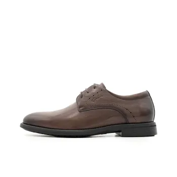Satchi Dress Shoes Men Low Top Brown