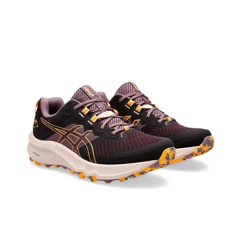 Asics Trabuco Terra 2 Dark Aubergine Stadium Orange Women's-3